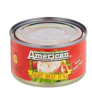 American Light Meat Tuna 185Gm-Solid, 48 Pieces Per Carton